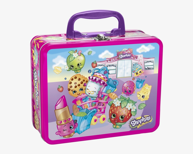 Shopkins 100-piece Puzzle In Lunchbox Tin Pressman - Shopkins 100 Piece Puzzle In Lunchbox Tin, transparent png