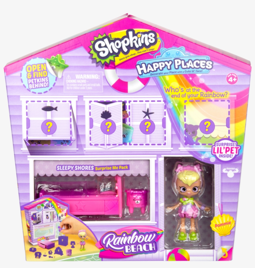 Shopkins Happy Places Rainbow Beach, transparent png