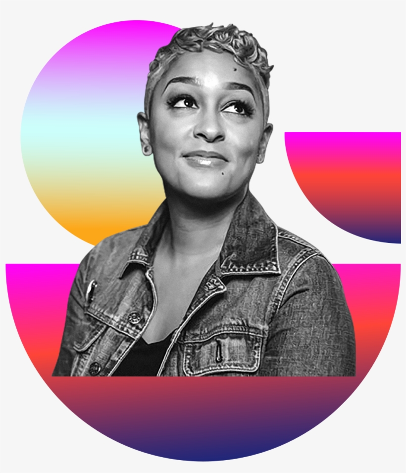 Photo Illustration Of Eve Ewing In Black And White - Education, transparent png