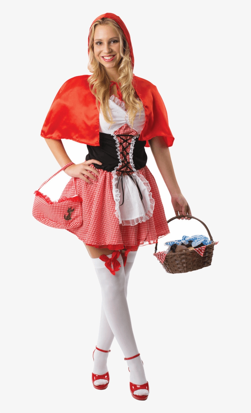 Rosetta Tinkerbell Png - Adult Little Red Riding Hood Fancy Dress Costume, transparent png