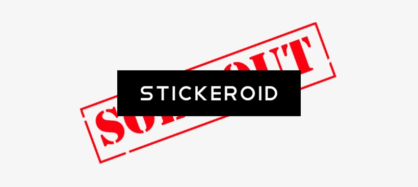 Sold Out - Graphic Design, transparent png