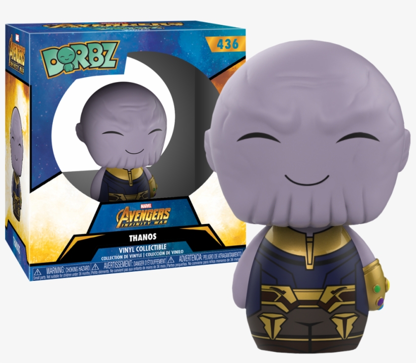 Infinity War - Action Figure Thanos Funko, transparent png