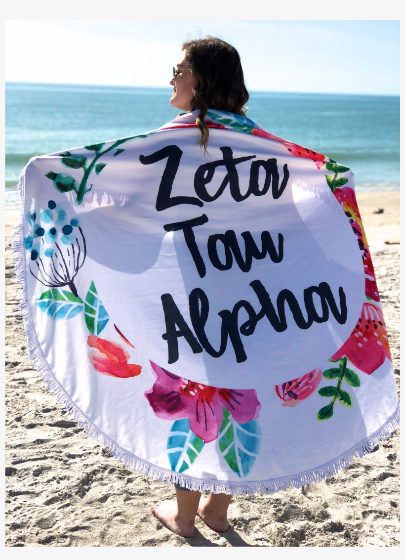 Sigma Kappa Fringe Towel Blanket - Banner, transparent png