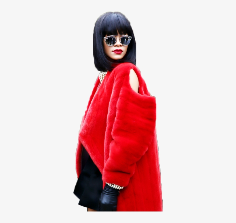 Rihanna Png 2014 Png Royalty Free Library - Wigsbuy Rihanna Medium Straight Capless Synthetic Hair, transparent png