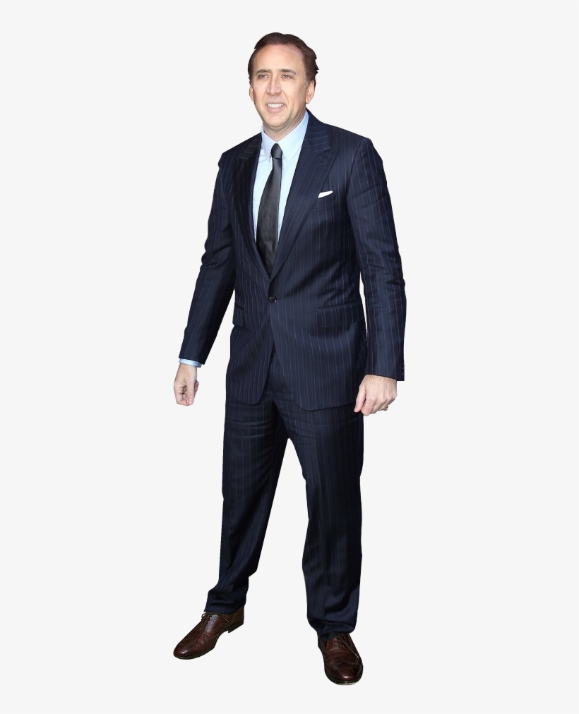 Nicolas Cage Cut Out - Businessperson, transparent png