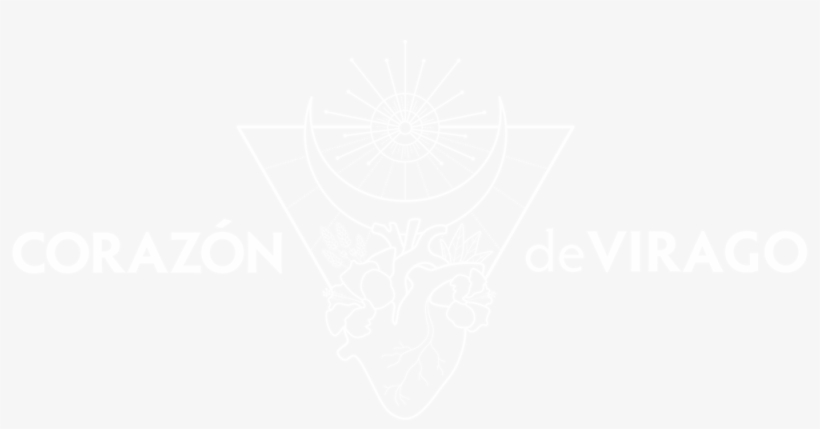 Corazondevirago Logo R1 Wh Horizontal Name - Tv Logo White Png, transparent png