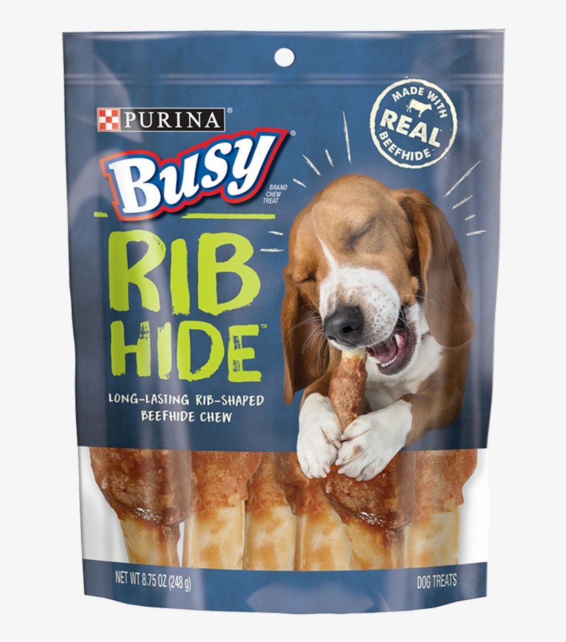 Ribhide™ Chewbone Dog Treats - Busy Ribhide, transparent png