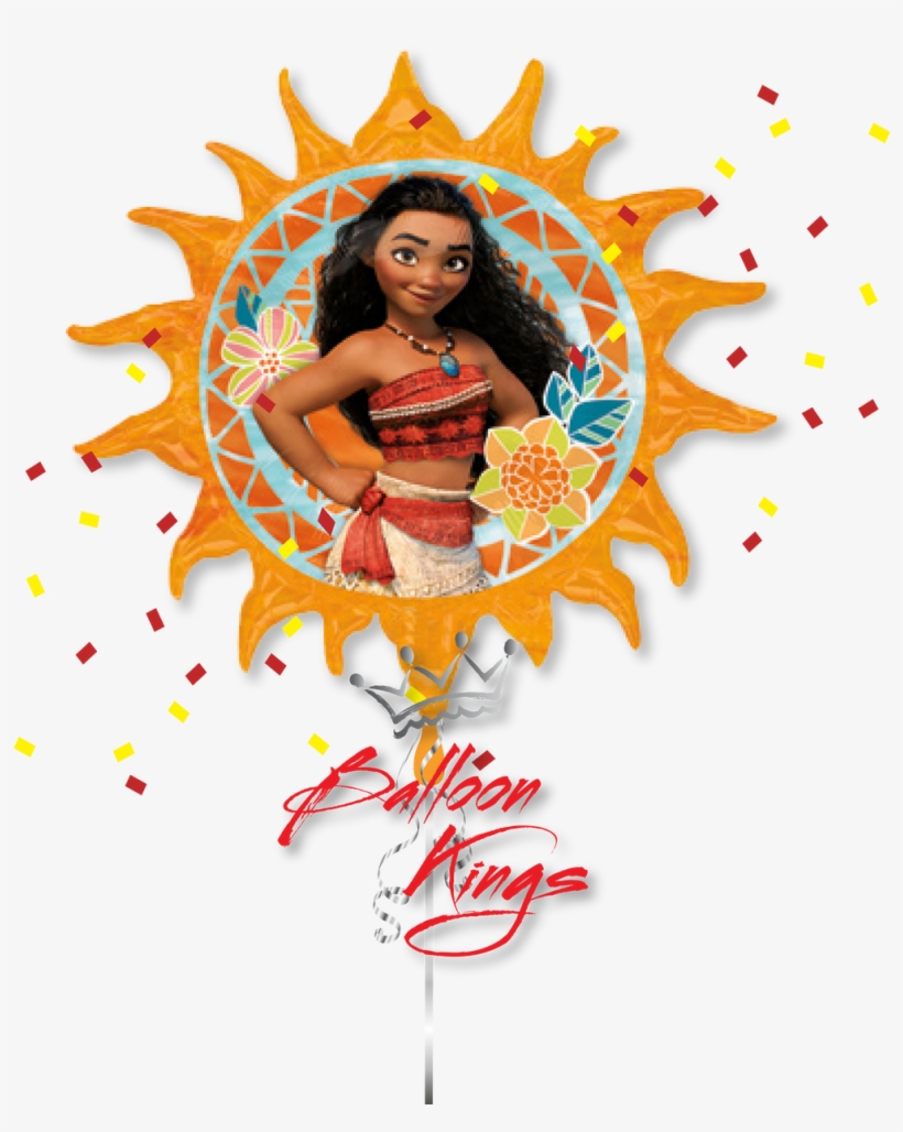 Moana - Disney Moana Supershape Foil Balloon, transparent png
