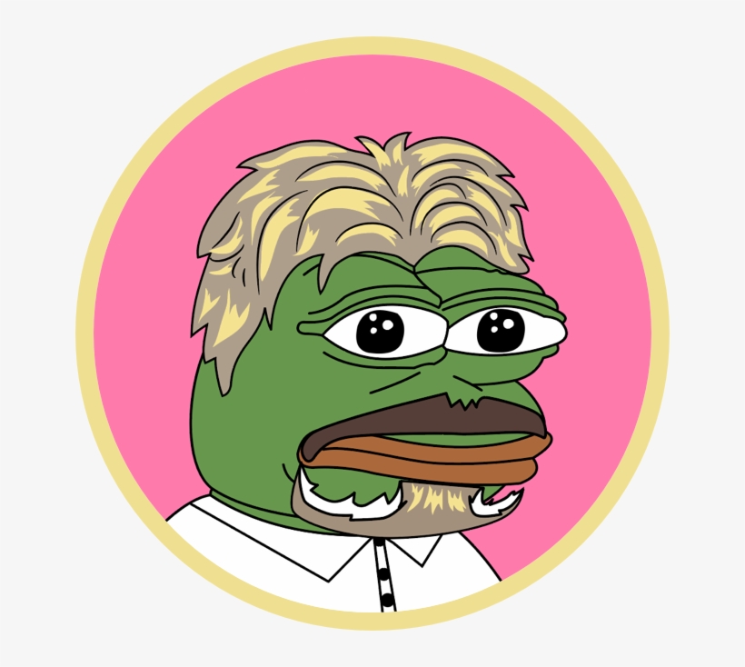 John Mcafee Pepe - Ultimatezen No, transparent png