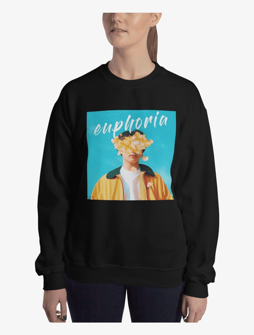 "jungkook Euphoria" Sweaters - T-shirt, transparent png