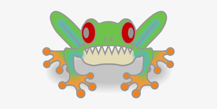 Frog Cartoon - Wikimedia Commons, transparent png