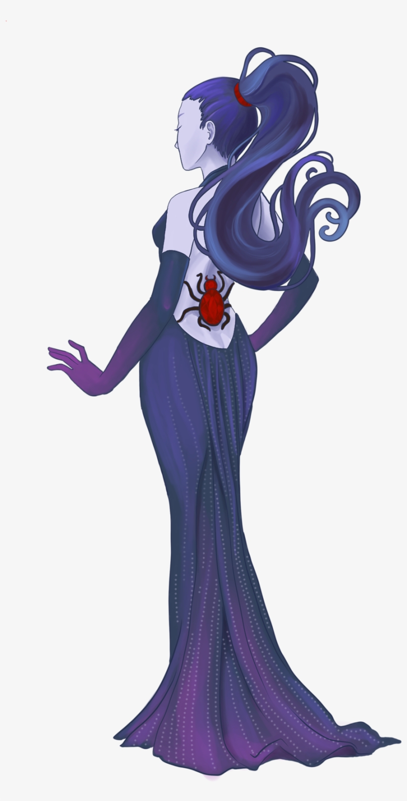 Transparent Widowmaker Inspired By This Dress Sombra, - Widowmaker In A Dress, transparent png