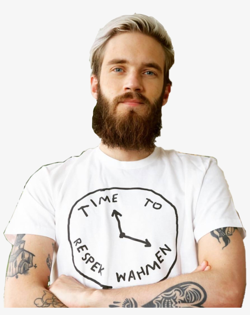 Oof I Havent Posted In Awhile Kisses, K Pewdiepie Pew - Time To Respek Wahmen Pin Back Button., transparent png
