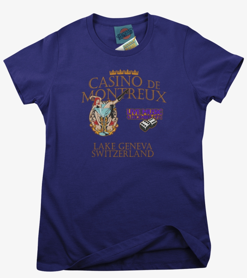 Deep Purple Smoke On The Water Casino De Montreux Inspired - Blusa Do The White Stripes Seven Nation Army, transparent png