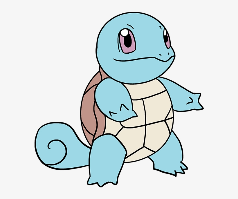 How To Draw Squirtle - Drawing, transparent png