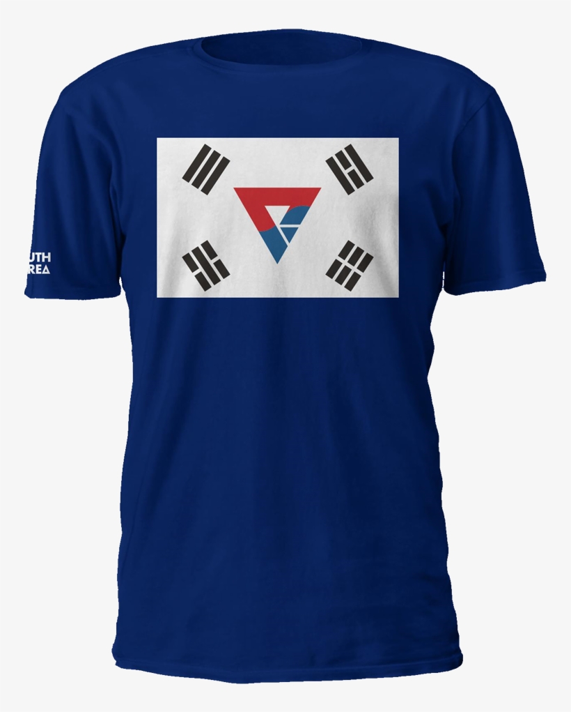 South Korea Logo Flag Tee - South Korea Flag, transparent png