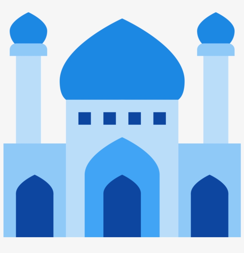 Masjid Drawing Illustration - Mosque Flat Design Png, transparent png
