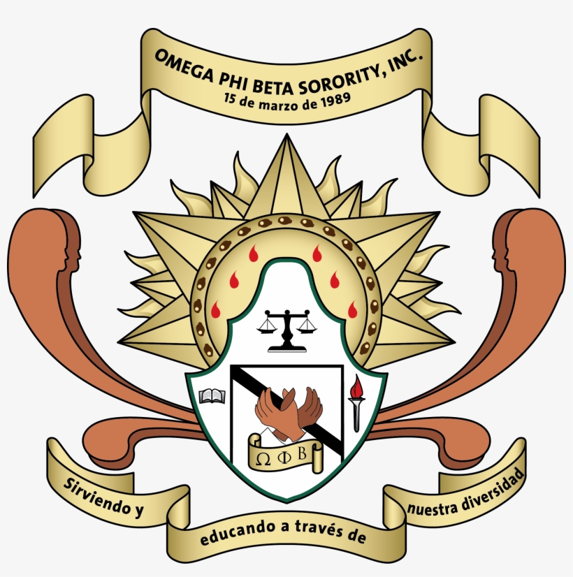 Opbsi Crest - Omega Phi Beta Png, transparent png