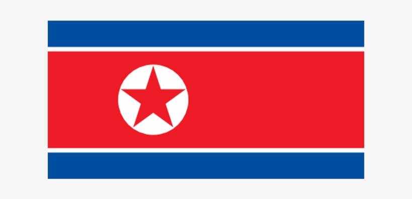 Draw North Korea Flag, transparent png