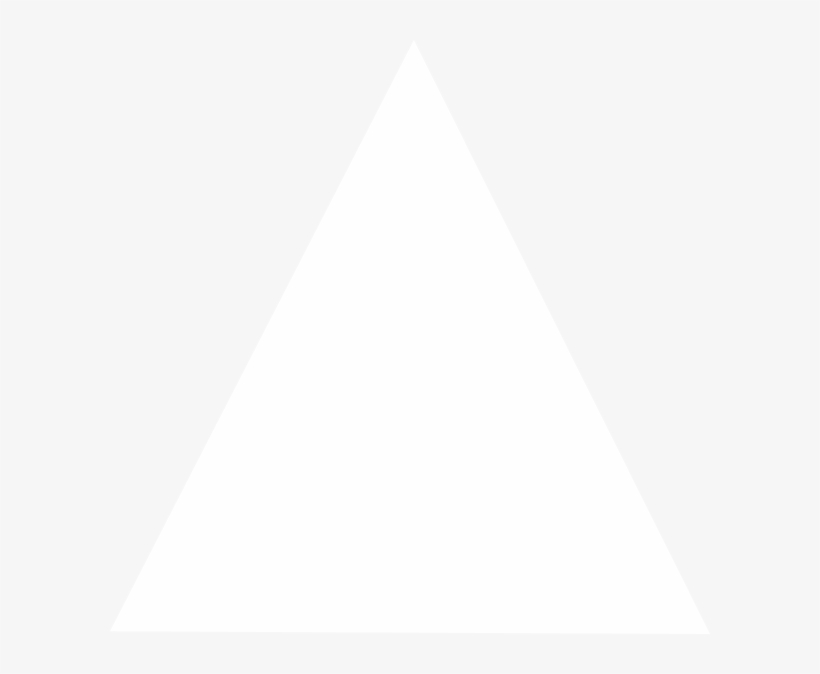 Download Transparent Transparent Triangle White White Triangle Png