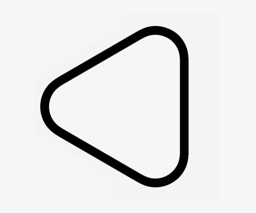 Roundedtriangle - Bicycle Handlebar, transparent png
