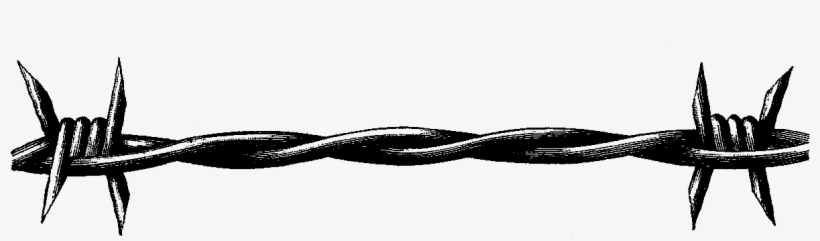 Barbwire Border - Barbed Wire Clipart, transparent png