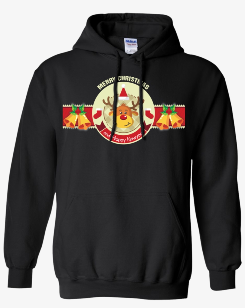 Merry Christmas And Happy New Year, Banner, The Bell, - Chicago Blackhawks Men's Hoodies, transparent png
