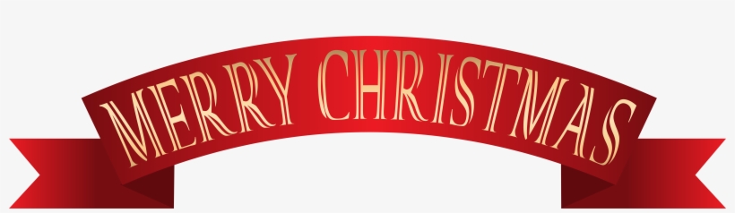 Merry Christmas Banner Transparent Png Clip Art - Merry Christmas Banner Transparent Background, transparent png