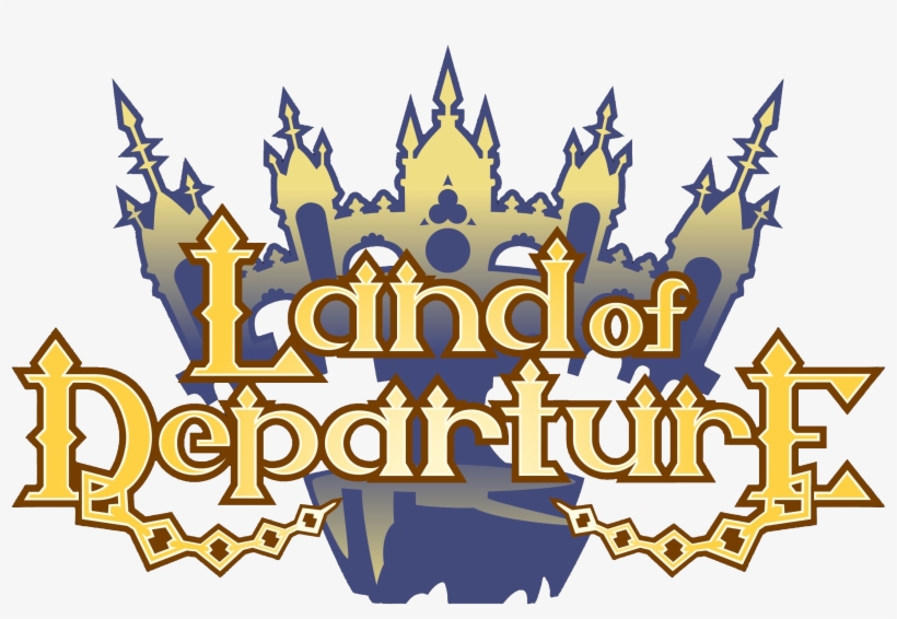 Land Of Departure Logo Khbbs - Kingdom Hearts Birth By Sleep Land Of Departure, transparent png