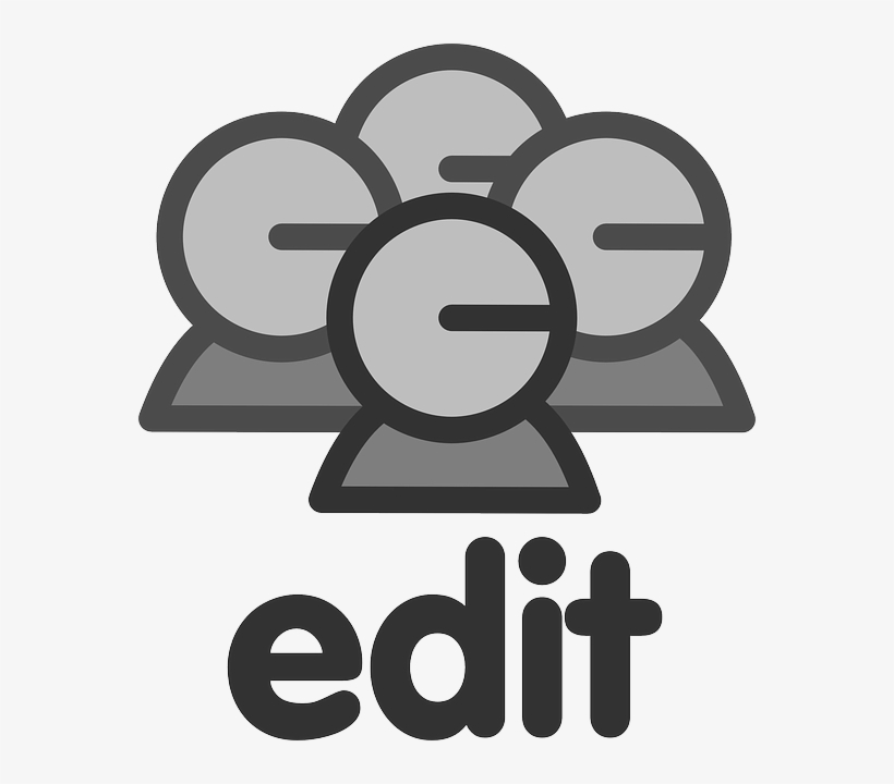 Flat, Theme, Action, Edit, Group, Icon - Edit Clipart, transparent png