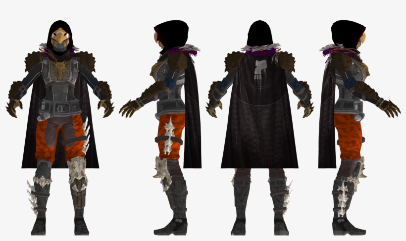 Hunter Class Wearing A Full Set Of Exotic Gear, transparent png