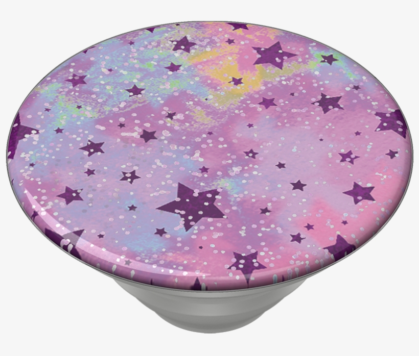 Glitter Starry Dreams Lavender, - Popsockets, transparent png