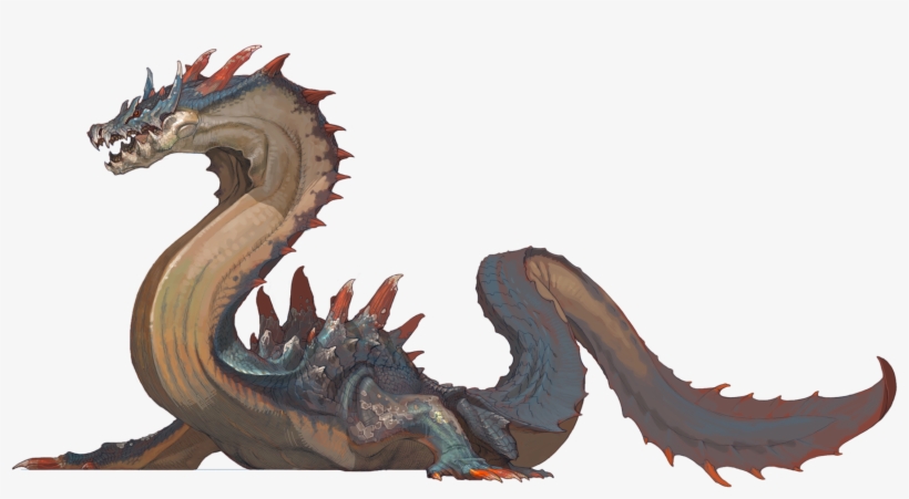 Brilliant Art Design - Monster Hunter Sea Monster, transparent png