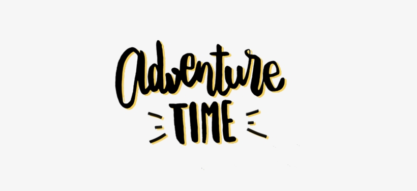 Adventure Time Lettering, transparent png