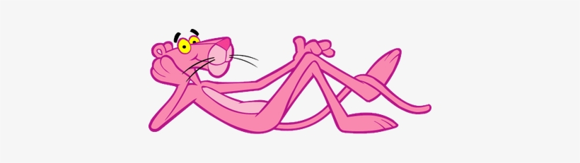 Pink Panther Resting - Pink Panther Png, transparent png
