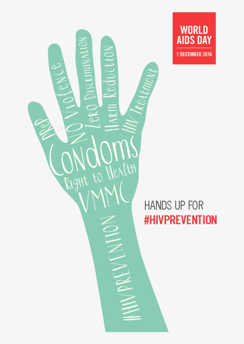 Hands Up For - World Aids Day 2017 Theme, transparent png