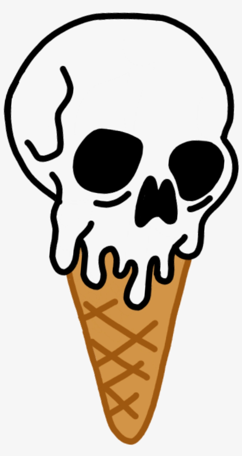 Clipart Skull Grunge - Pinterest, transparent png