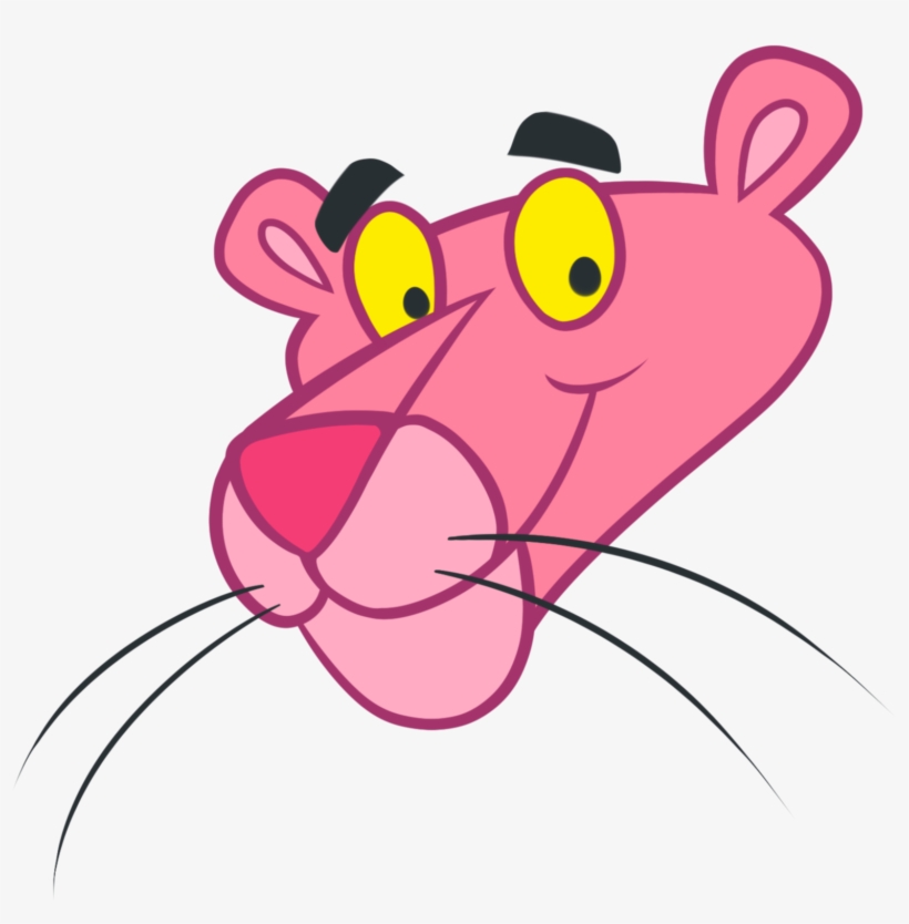 Pink Panther Clip Art Picture Medium Size - Pink Panther Head Png, transparent png