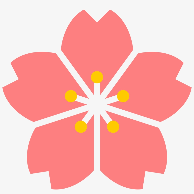 Cherry Blossom Clipart Transparent - Cherry Blossom Flower Transparent, transparent png