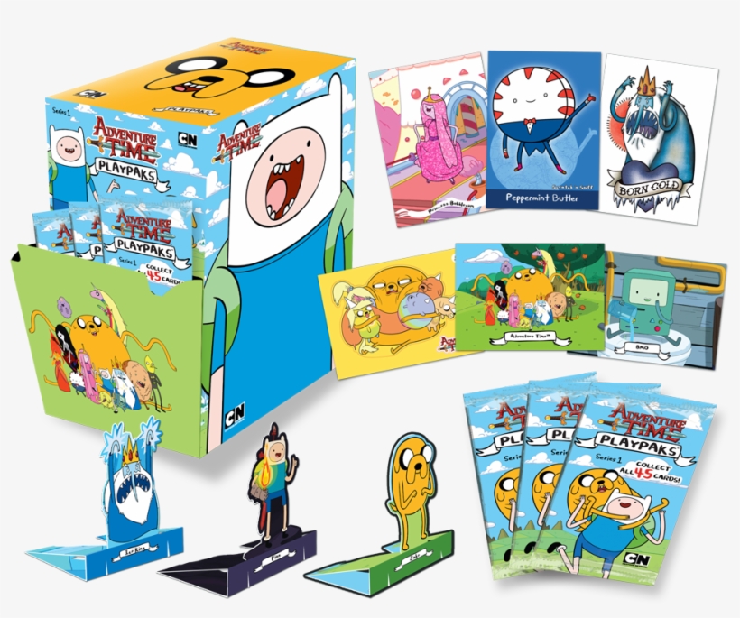Adventure Time Playpaks - Adventure Time Collector Cards, transparent png