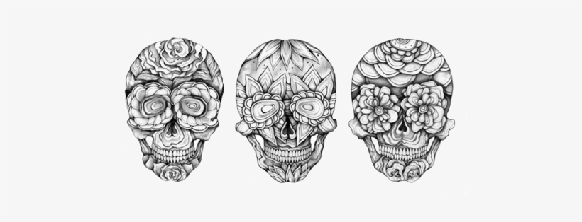 Transparent Skulls - Depression Just Get Over It Quote, transparent png