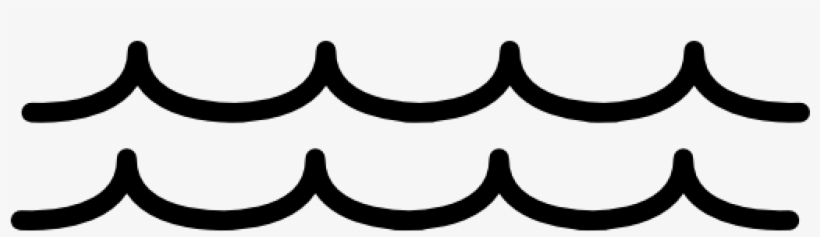 Clip Black And White Wave Happy Birthday Hatenylo Com - Clip Art River Waves, transparent png
