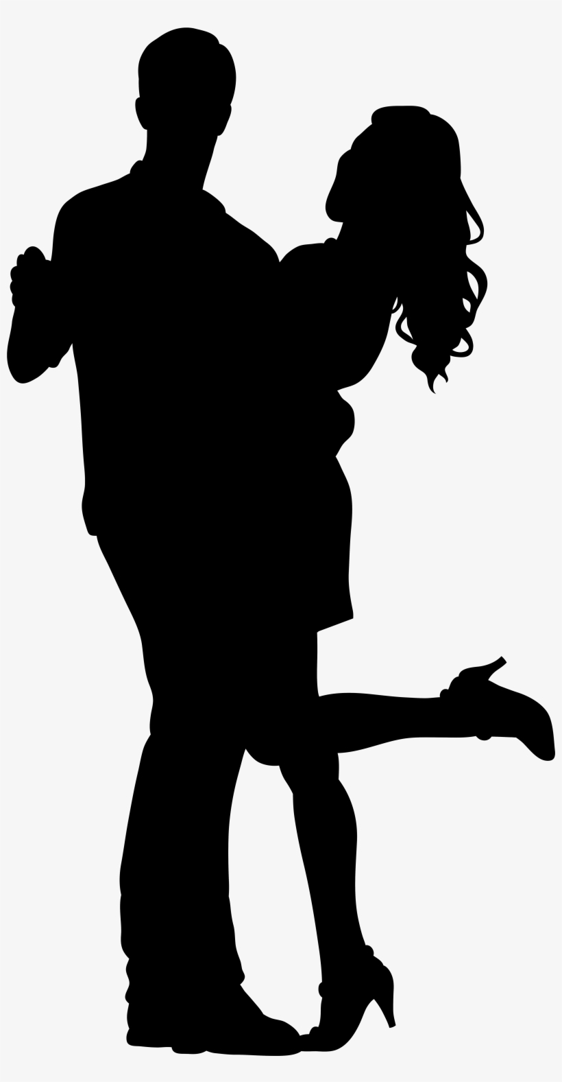 Couple Dancing Silhouette Png, transparent png