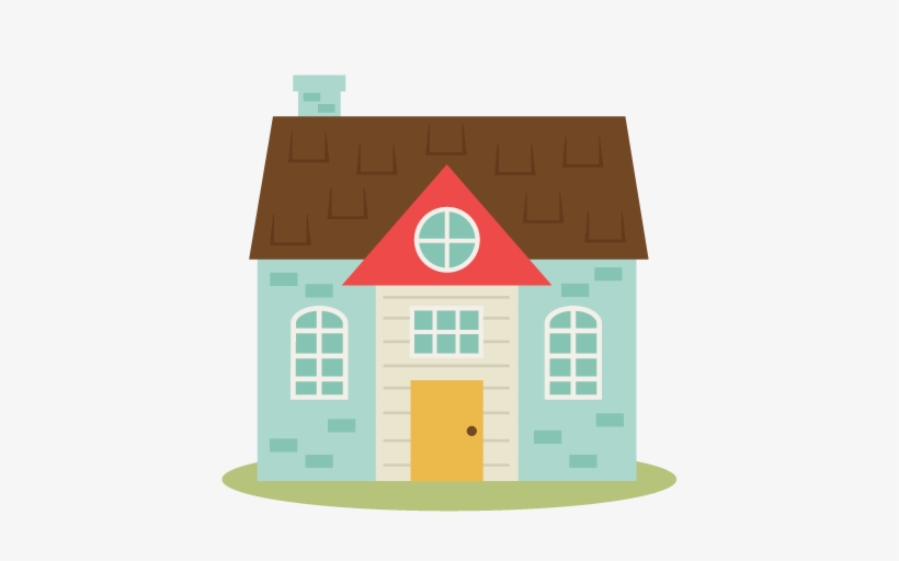 Graphic Transparent Download Cute Set Svg Cutting Files - Cute House Clipart Png, transparent png