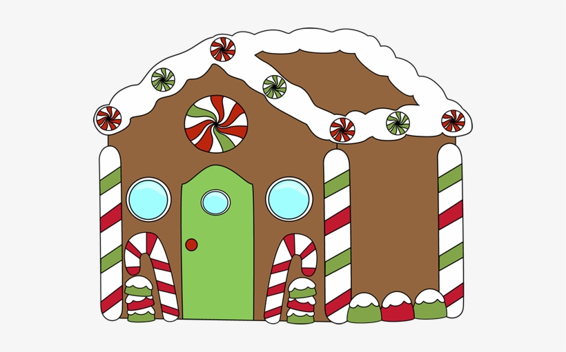 House Clipart Cartoon - Ginger Bread House Clip Art, transparent png