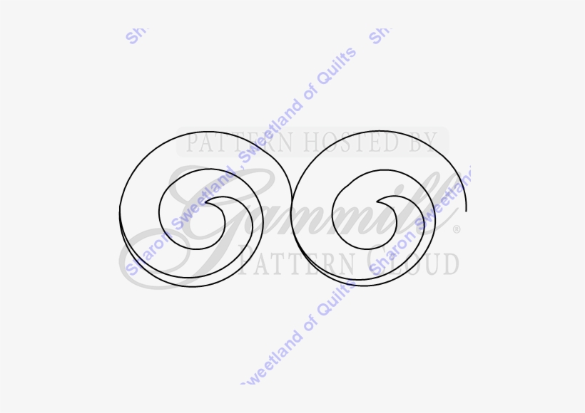 Simple Swirl Border - Circle, transparent png