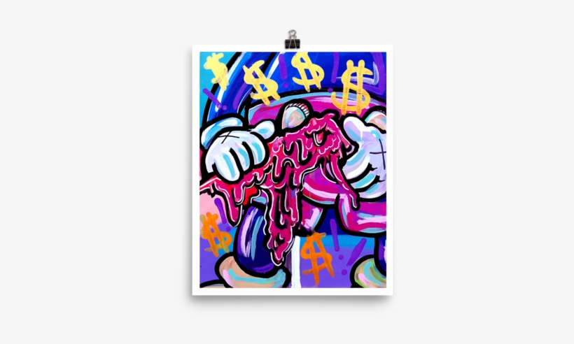 Hands Up - Print - Painting, transparent png
