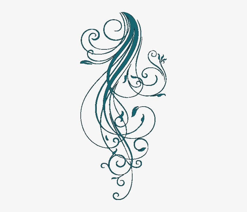 Simple Blue Swirls - Studio Skin 107, transparent png