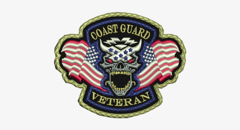 Us Coast Guard Veteran Patch - Veteran, transparent png