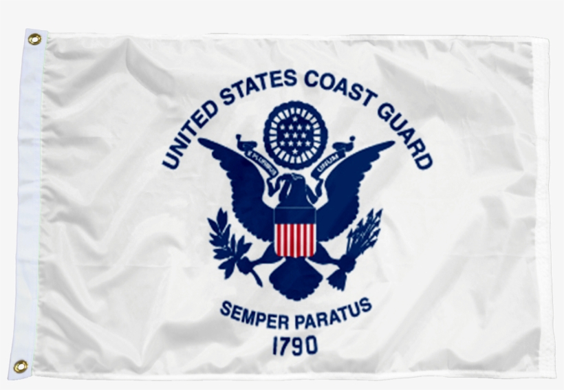 Us Coast Guard Flag, transparent png